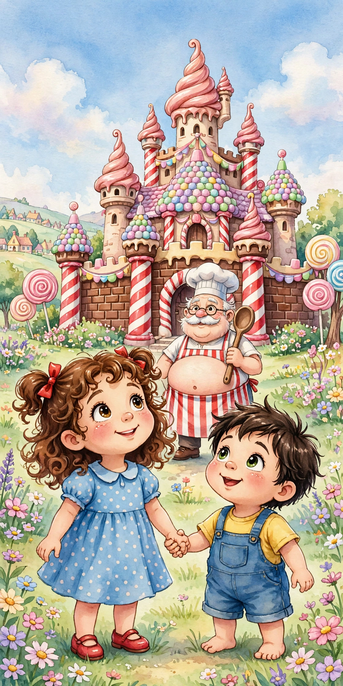 Portada de El castillo de caramelo