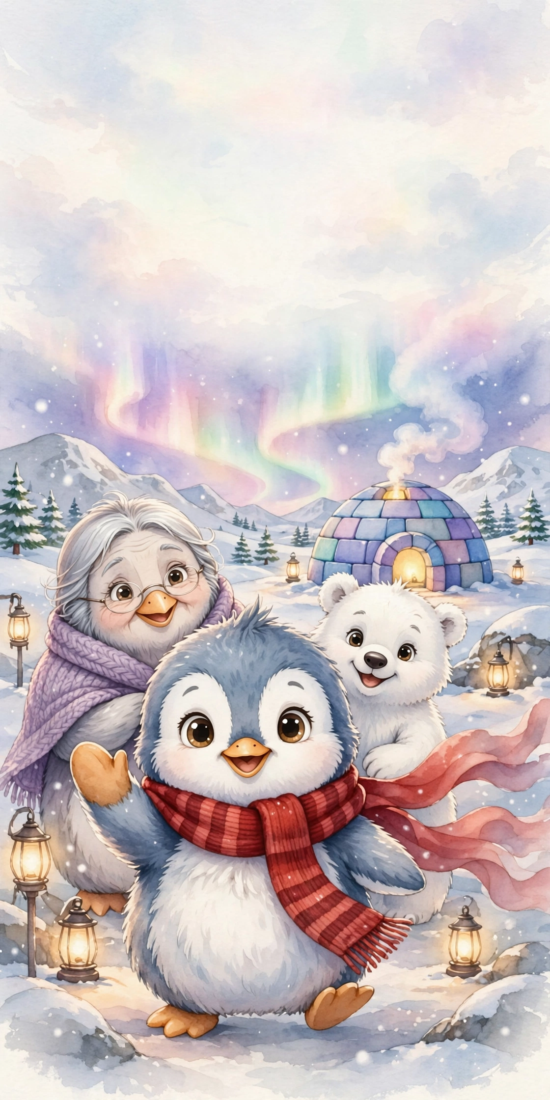 Portada de El pingüino que tenía miedo al frío
