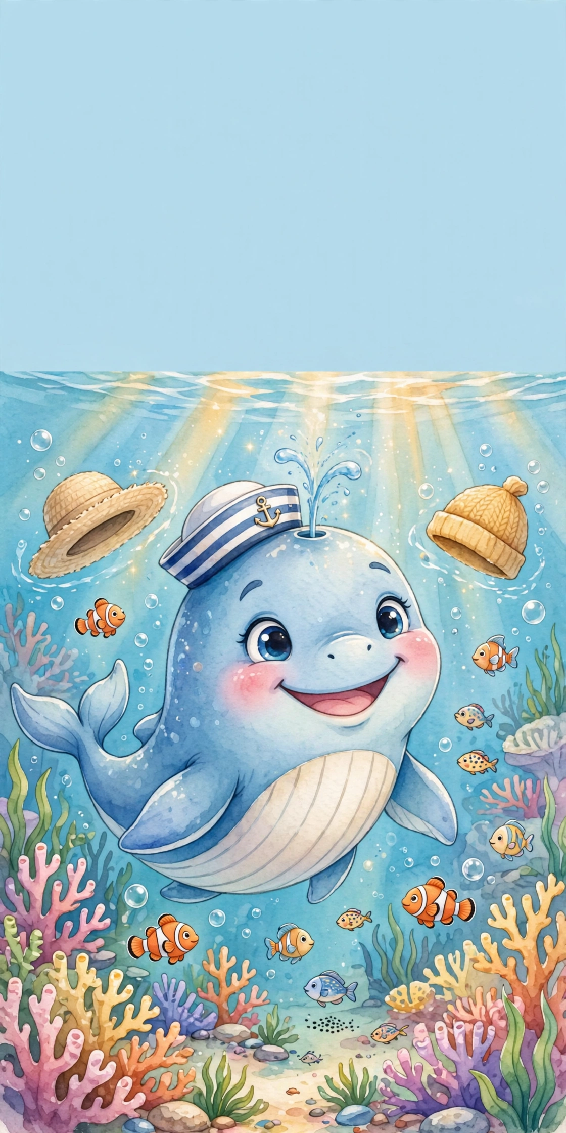 Portada de La ballena que coleccionaba sombreros
